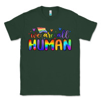 Sports Green we are all human Classic Tee - MaliasSmallBusiness