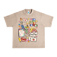 French Oak can't talk right now doing speech therapy stuff Urban Heavy Tee - MaliasSmallBusiness