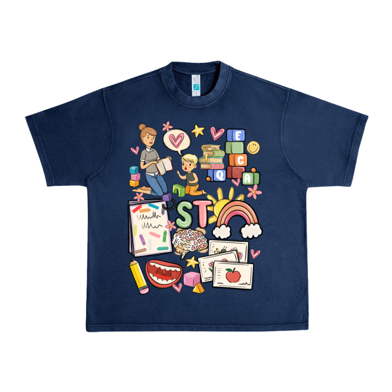 Can't Talk Right Now Doing Speech Therapy Stuff Urban Heavy Tee by MaliasSmallBusiness | Teevron