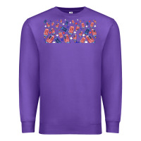Purple American popsicle Premium Sweatshirt - TumblerDesignByShophia