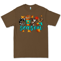 Cacao cozy season with coffee cup Premium Tee - AdoDesignShop