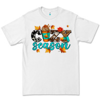 White cozy season with coffee cup Premium Tee - AdoDesignShop
