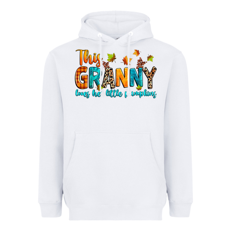 Customized This Granny Loves Her Little Pumpkins Heavyweight Hoodie by texasbilliewilder | Teevron