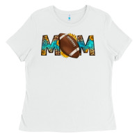 White western mom american football Ladies Tee - HRA Design Shop