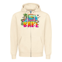 Sandshell beach babe Zipper Hoodie - BarkalooDesign