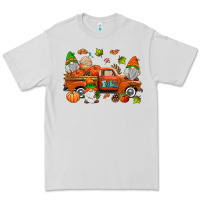 Dove Grey fall gnomes truck Premium Tee - AdoDesignShop