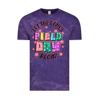 Cloud Purple field day let the games begin Vintage Tee - JahusDesignShop