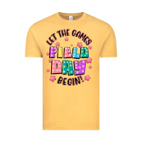 Vintage Mustard field day let the games begin Vintage Tee - JahusDesignShop