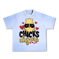 Grape Ice chicks dig me Urban Heavy Tee - MaliasSmallBusiness