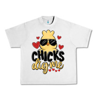 Lunar Rock chicks dig me Urban Heavy Tee - MaliasSmallBusiness