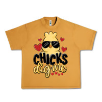 Peanut Butter chicks dig me Urban Heavy Tee - MaliasSmallBusiness