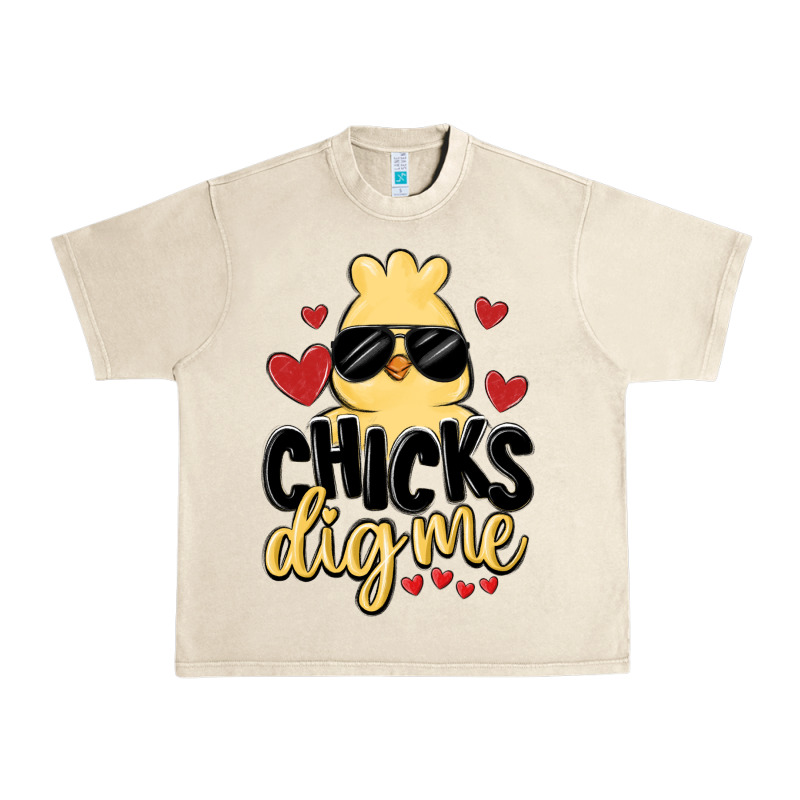 Chicks Dig Me Urban Heavy Tee by MaliasSmallBusiness | Teevron