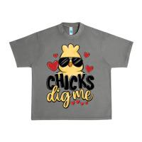 Tornado chicks dig me Urban Heavy Tee - MaliasSmallBusiness