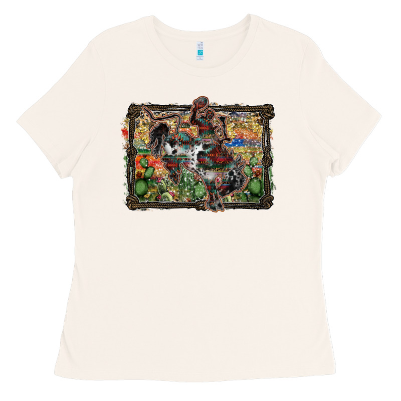 Rodeo Ladies Tee by SublimationCraftShop | Teevron