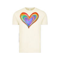 Vintage Arctic Watercolor Pride Heart Vintage Tee - Jasminsmagicworld