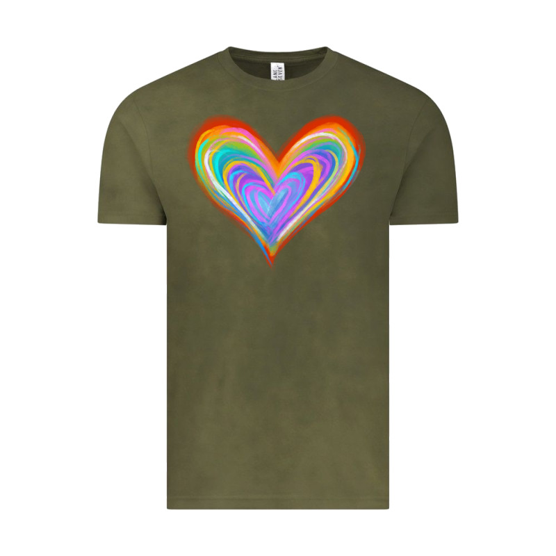 Watercolor Pride Heart Vintage Tee by Jasminsmagicworld | Teevron