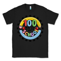 Black 100 days of school Classic Tee - MaliasSmallBusiness