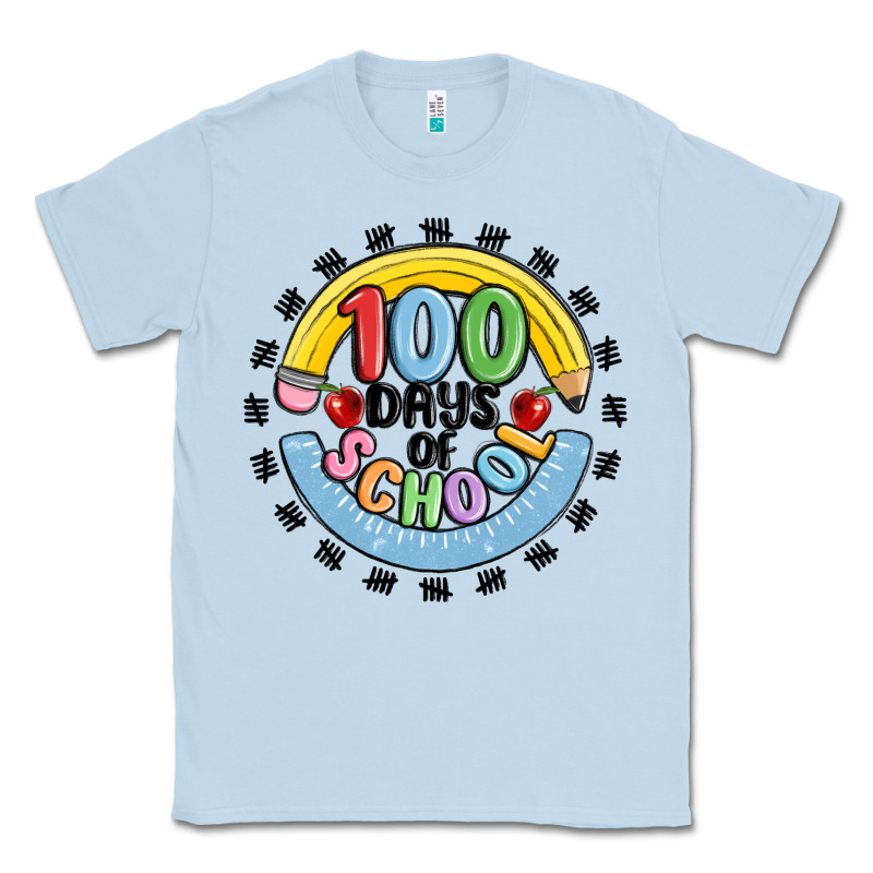 100 Days Of School Classic Tee by MaliasSmallBusiness | Teevron
