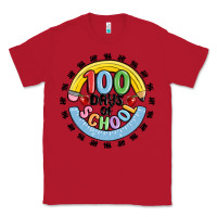 Red 100 days of school Classic Tee - MaliasSmallBusiness