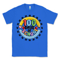 True Royal 100 days of school Classic Tee - MaliasSmallBusiness