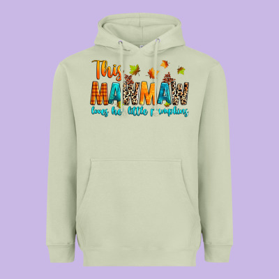 Customized This Mawmaw Loves Her Little Pumpkins Heavyweight Hoodie Designed By Texasbilliewilder