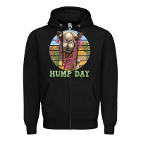 Black hump day camel Zipper Hoodie - BarkalooDesign