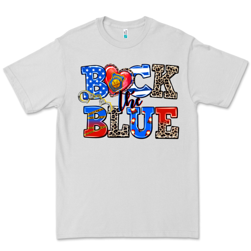 Back The Blue Premium Tee by AdoDesignShop | Teevron