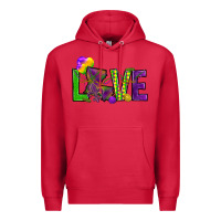 Cardinal Love Louisiana Premium Hoodie - HowdyJamesFarm