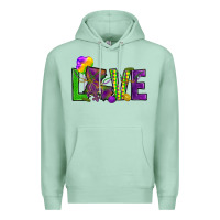 Seafoam Love Louisiana Premium Hoodie - HowdyJamesFarm