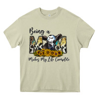 Mossy being a mom makes my life complate Heavy Core Tee - CowhideDigitalArt