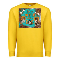 Lemon life is better with a dog Premium Sweatshirt - TumblerDesignByShophia