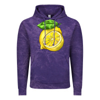 Cloud Purple lemon Vintage Hoodie - BarkalooDesign