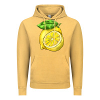 Vintage Mustard lemon Vintage Hoodie - BarkalooDesign