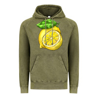 Vintage Olive lemon Vintage Hoodie - BarkalooDesign