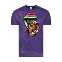 Cloud Purple Serape Cowboy Tongue Vintage Tee - Jasminsmagicworld