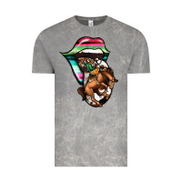 Cloud Rock Serape Cowboy Tongue Vintage Tee - Jasminsmagicworld