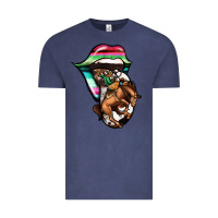 Vintage Denim Serape Cowboy Tongue Vintage Tee - Jasminsmagicworld
