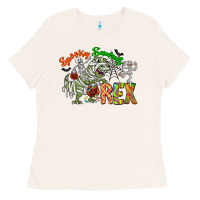 Bone spooky sourus Ladies Tee - CowhideDigitalArt