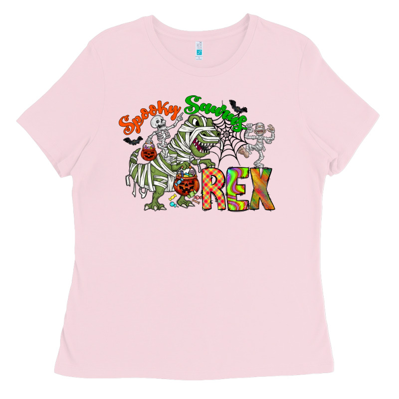 Spooky Sourus Ladies Tee by CowhideDigitalArt | Teevron