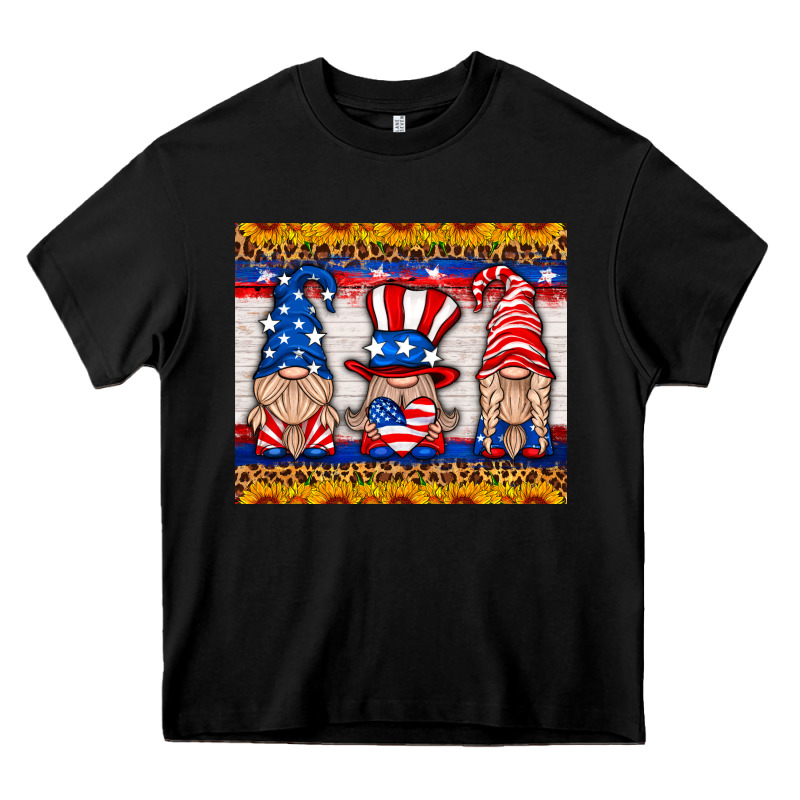 Usa Gnome Mouse Pad Heavy Core Tee by HRA Design Shop | Teevron