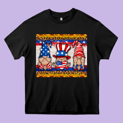 Usa Gnome Mouse Pad Heavy Core Tee Designed By Hra Design Shop