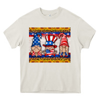 Cream usa gnome mouse pad Heavy Core Tee - HRA Design Shop