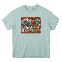 Arona god is love cross Heavy Core Tee - BarkalooDesign