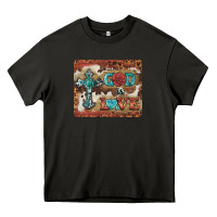 Asphalt god is love cross Heavy Core Tee - BarkalooDesign