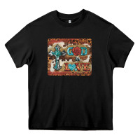 Black god is love cross Heavy Core Tee - BarkalooDesign