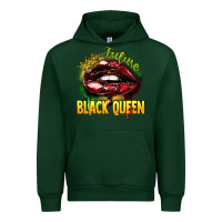 Forest Green Future black queen Urban Hoodie - FaDigitalArtStudio