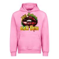 Fuchsia Pink Future black queen Urban Hoodie - FaDigitalArtStudio