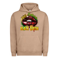 Pigment Burro Future black queen Urban Hoodie - FaDigitalArtStudio