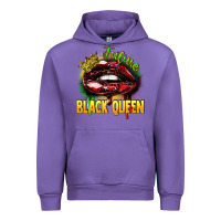 Tulip Future black queen Urban Hoodie - FaDigitalArtStudio
