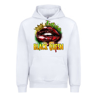 White Future black queen Urban Hoodie - FaDigitalArtStudio